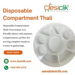 Disposable Compartment Thalis – DesiClik.com