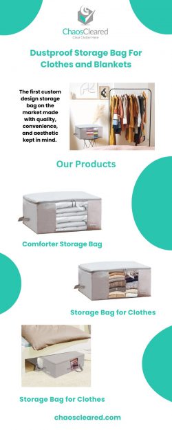 Dustproof Storage Bag For Clothes and Blankets | Chaos Cleared