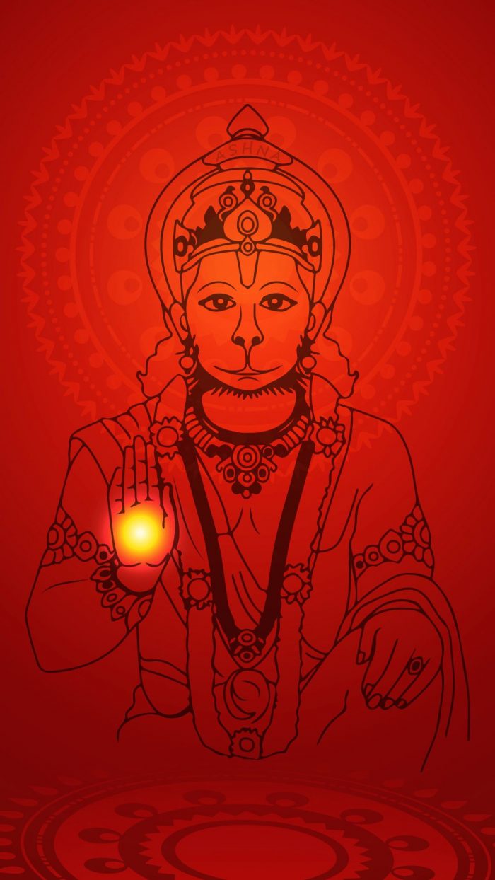 Hanuman HD wallpapers for iPhone