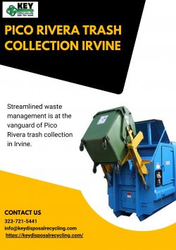 Efficient and Eco-Friendly Trash Collection in Pico Rivera and Irvine