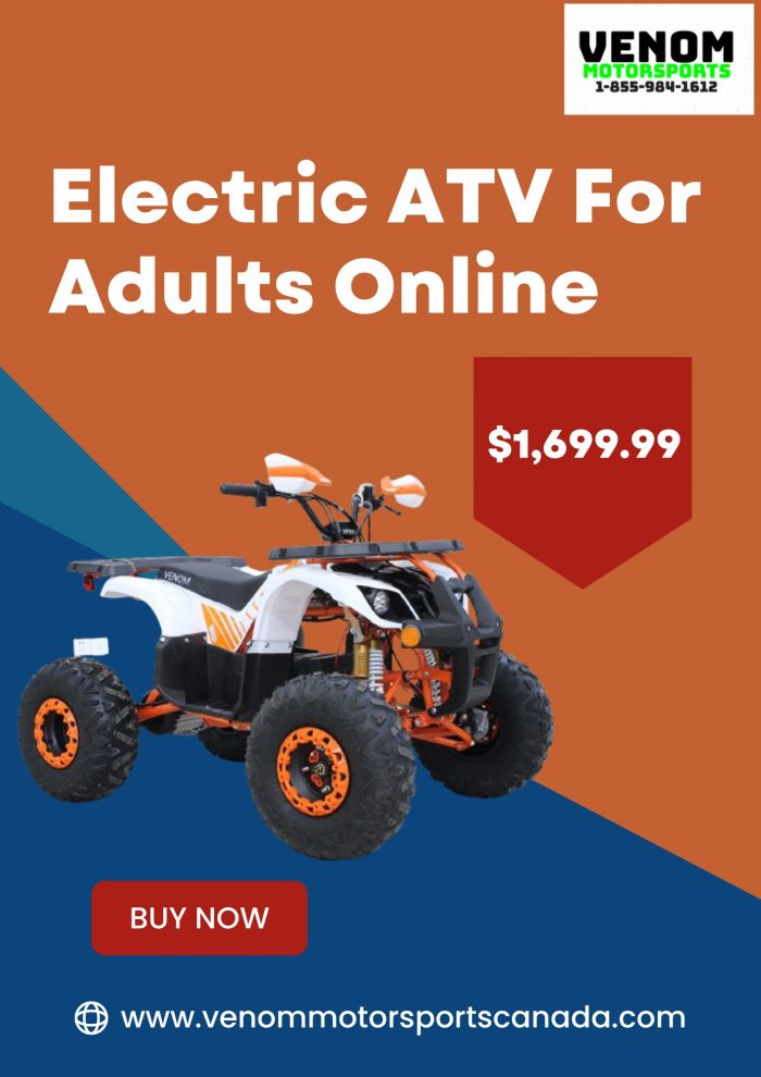 Choosing the Right Electric ATV for Adults – Venom Motorsports Canada