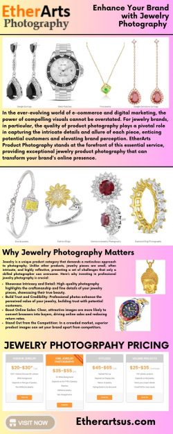 Enhance Your Brand with Jewelry Photography with Etherarts Product Photography