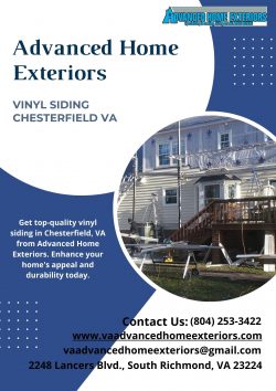 Enhance Your Home with Vinyl Siding in Chesterfield, VA