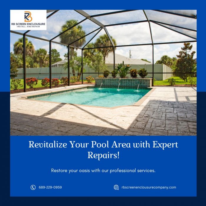 Enhance Your Oasis: Expert Pool Screen Repair in Clermont