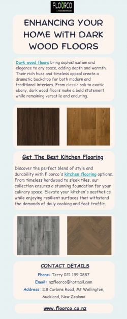 Enhancing Your Home with Dark Wood Floors