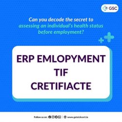 ERP Emlopyment TIF Certificate | Get Healthcare