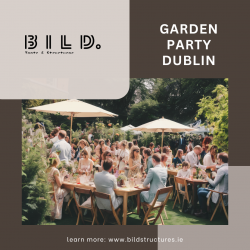 Garden Party in Dublin with Bild Structures