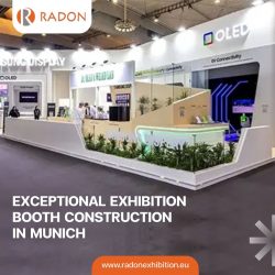 Dynamic Exhibition Stand Design in Munich – RADON SP. Z O.O.