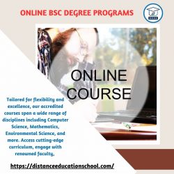 Explore Diverse Pathways with Online BSc Degree Courses