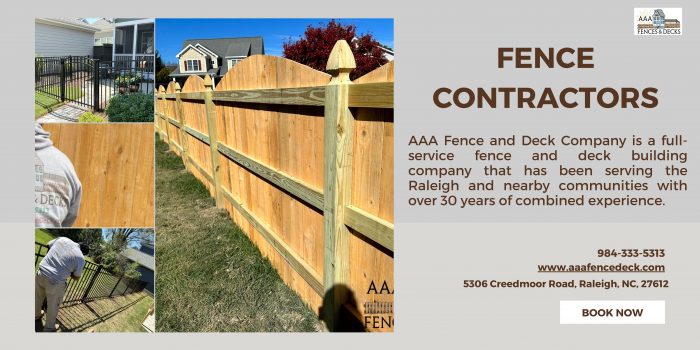 Fence Contractors in Raleigh, NC: Choosing Best for Your Home and Business