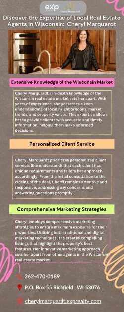 Find Top Local Real Estate Agents in Wisconsin By Cheryl Marquardt