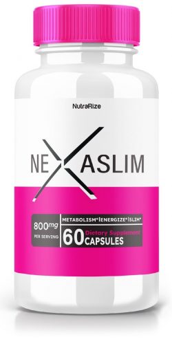 Nexaslim – Best Weight Management Capsules – Natural Ingredients – Support for M
