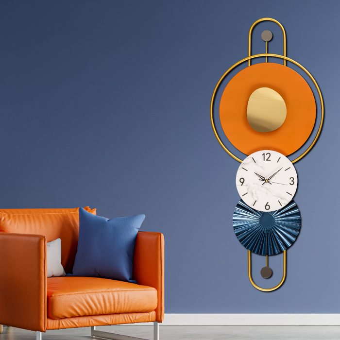 Making A Statement With Unique Wall Clock Decor