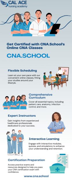Get Certified with CNA.School’s Online CNA Classes