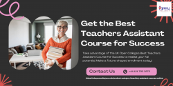 Learn with the Top Teachers Assistant Course Right Now