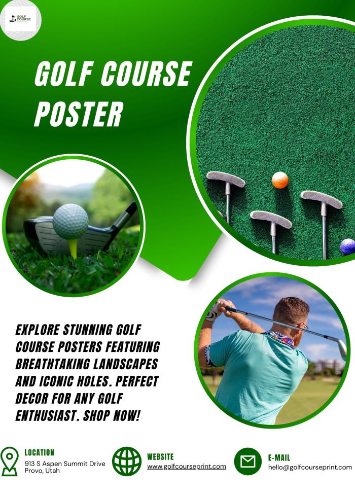 Golf Course Poster