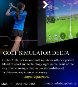 Golf Simulator In Delta