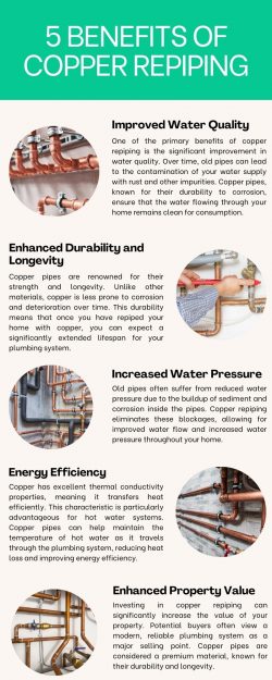 5 Benefits of Copper Repiping