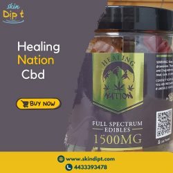 Buy Healing Nation CBD: Quality You Can Trust at Skin Dipt