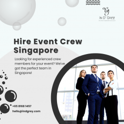 Hire Event Crew Singapore and they will take care of every detail