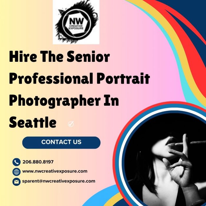 Hire The Senior Professional Portrait Photographer In Seattle