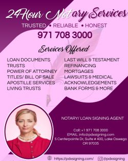 24 hour mobile notary services