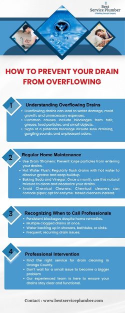 How to Prevent Your Drain from Overflowing