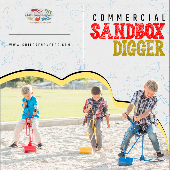 Explore Our Commercial Sandbox Digger at ChildrensNeeds