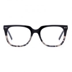Fashion Black Square Full Rim PC Optical Eyeglasses 52mm