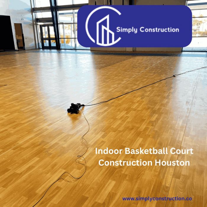 Indoor Basketball Court Construction Houston
