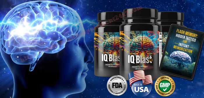 IQ Blast Pro 2024 – Nootropic Optimized To Support Increase Mental Energy & Concentration!