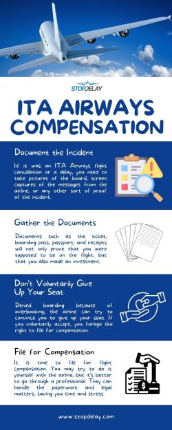 How to Claim Your ITA Airways Compensation