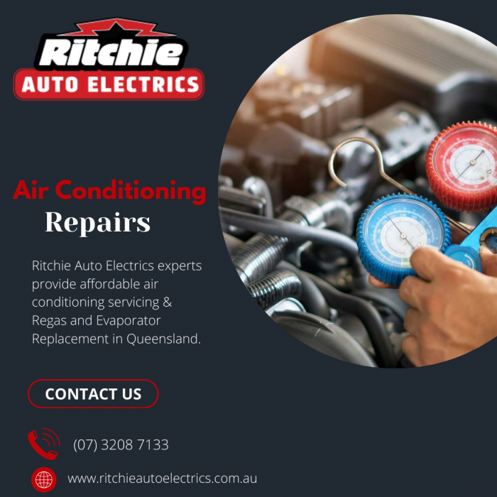 Air Conditioning Repairs, Regas & Evaporator Replacement – Ritchie Auto Electrics