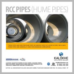 “RCC Hume Pipes Manufacturer in Pune “