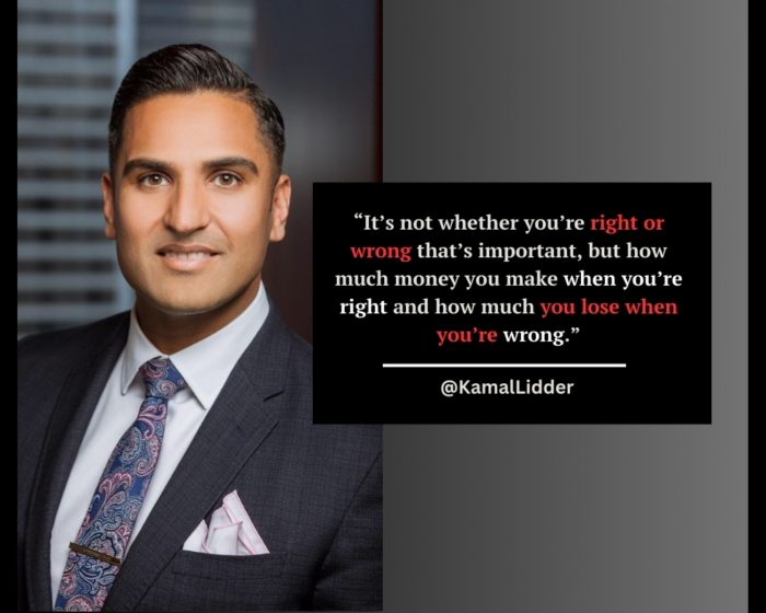 Kamal Lidder’s Approach to Winning in the Financial Game