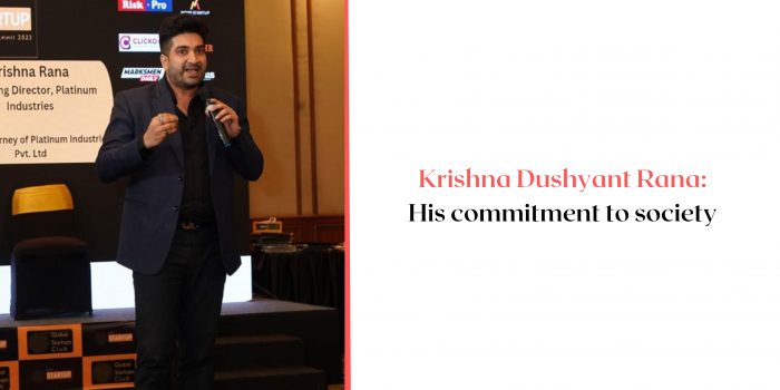 Krishna Dushyant Rana: His commitment to society