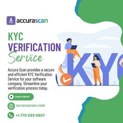 Reliable KYC Verification Service from Accura scan