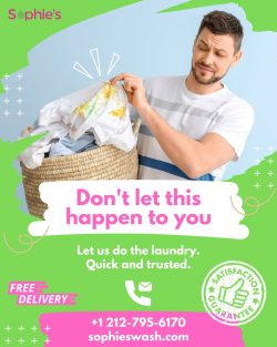 Hassle-Free Laundry Cleaning Service in New York – Sophie’s