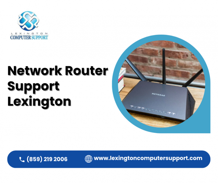 Professional Network Router Support Lexington