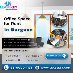 Modern Office Space in Gurgaon – Prime Locations Available