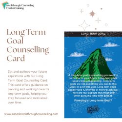Long Term Goal Counselling Card
