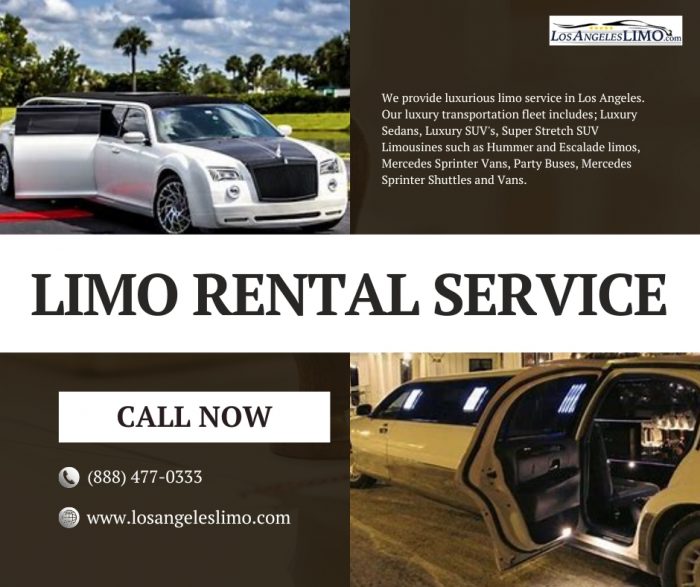 Luxurious Rides: Top Limo Services in Los Angeles