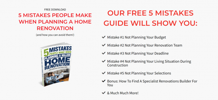 5 Mistakes People Make When Planning a Major Home Renovation