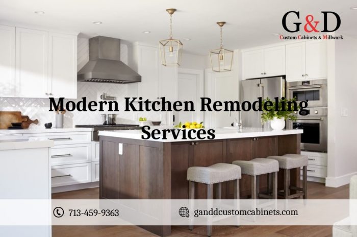 Modern Kitchen Remodeling Services in Friendswood