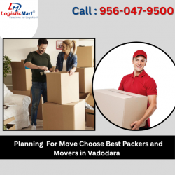Top 10 Packers and Movers in Vadodara for Household Shifting – Charges