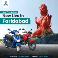 Bike On rent In Faridabad: Freedo Rentals