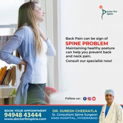Best spine doctor in Hyderabad – Dr. Suresh cheekatla