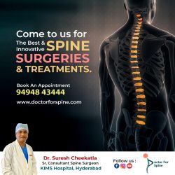 spine surgery treatment in Hyderabad – Dr. Suresh cheekatla