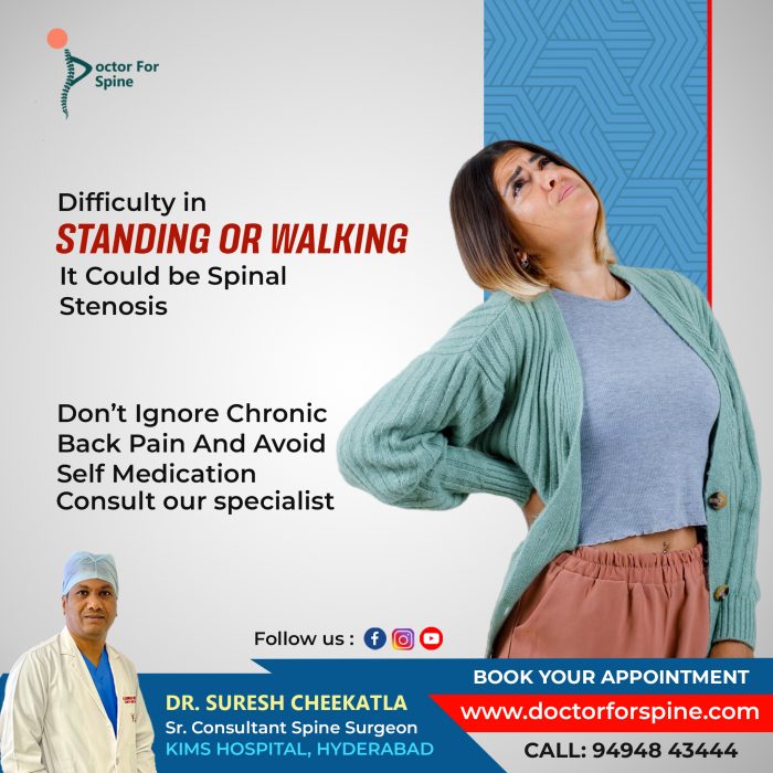 Best Spine Specialist in Hyderabad – Dr. Suresh cheekatla