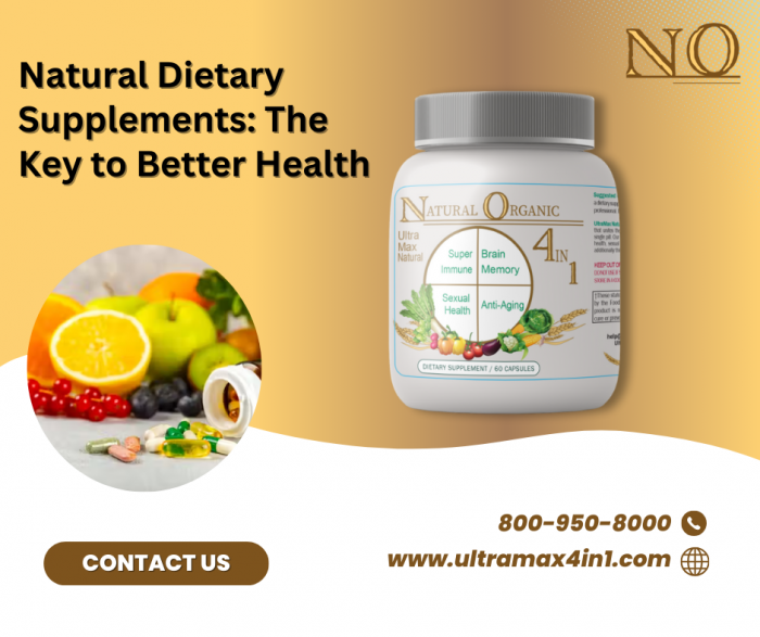 All-Natural Dietary Supplements for Complete Wellness